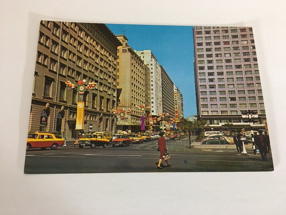 Hong Kong Festival Business Woman Taxi Cabs TV Radio Beetle Volkswagon Car